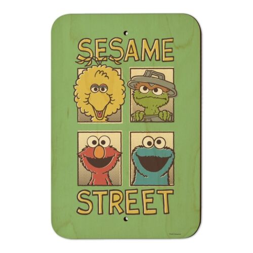 Sesame Street Vintage Comic Panels Home Business Office Sign