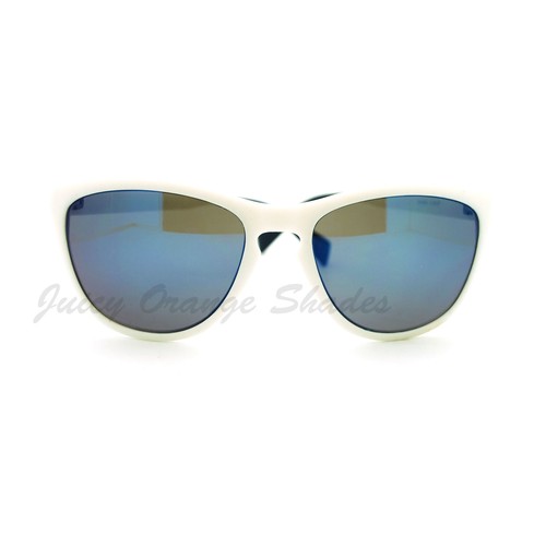 Sporty Reflective Lens Celebrity Fashion Women/'s Sunglasses