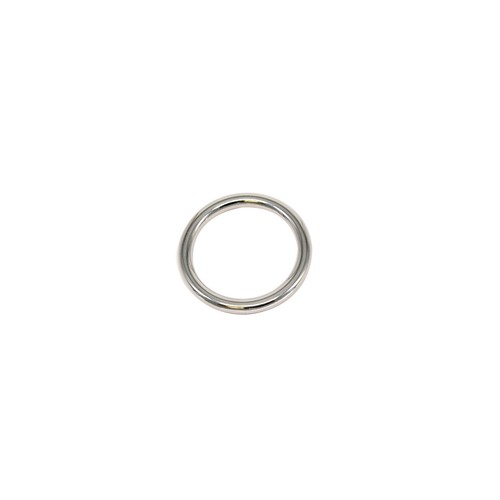 35mm Stainless Steel O Rings Un-Welded Round Buckles DIY Webbing Leather Craft