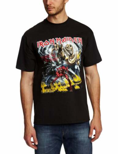 Iron Maiden Number of the Beast Heavy Metal Official Tee T-Shirt Mens Unisex 
