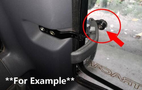 2 Bolt Nut Screw Rear Cab Window Latch Lock Use For Nissan Frontier D21 87-95