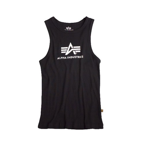 Alpha Industries Herren Logo Tank Top Hemd Unterhemd Muskel Shirt Sommer T-Shirt