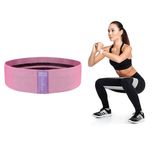 Fabric Resistance Bands Heavy Duty Glute Leg Booty Bands Set Hip Circle Non Slip