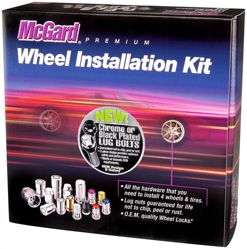 McGard 67179 Chrome M12 x 1.5 Thread Size Cone Seat Lug Bolt Wheel...