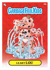 Topps Garbage Pail Kids Digital Leaky Lou Prizm series 1 blockchain GPK prism