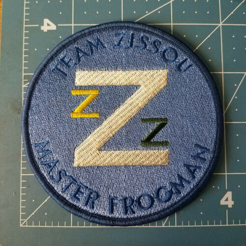 The Life Aquatic Team Zissou Master Frogman 4 inch round Costume Patch 
