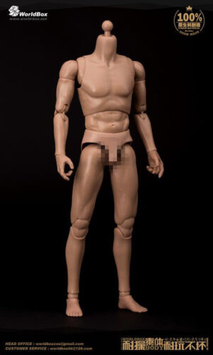 Worldbox 12/" AT011 Narrow Shoulder Male Body Figure For 1//6 Head Sculpt Presale