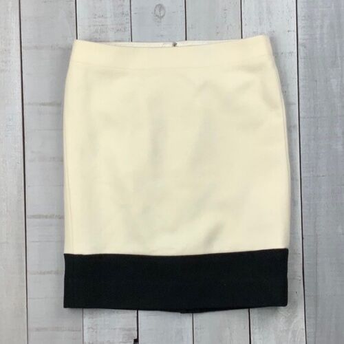 Details about   J 2 Pencil Skirt in Double-Serge Wool Size 00 Blue Green Teal Yellow Crew No 