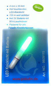 Paladin DEL Pli Lumière Avec Batterie Gruen