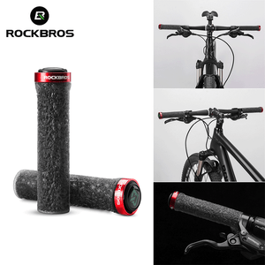 Mountain Bike MTB Cycling Grips Handlebar Rubber Lock-on Fixed Gear Grips