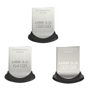 32GB 64GB 128GB SanDisk USB 3.0 Flash Memory Drive Ultra Fit Mini Nano stick