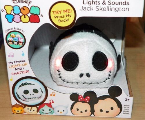 "NEW" Disney NIGHTMARE Before Christmas ~ JACK Tsum Tsum ~ LIGHTS & SOUNDS 