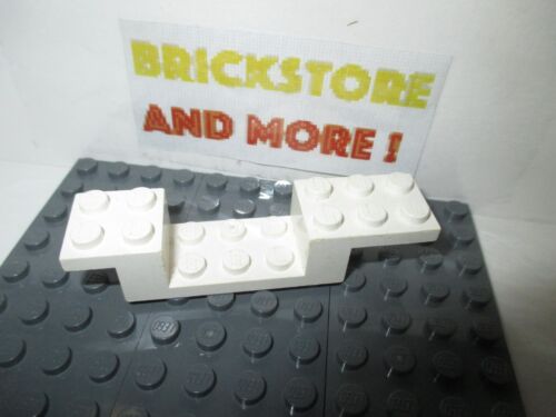 Lego 1x bracket braquet 8x2x1 1/3 4732 white/white/weiss 