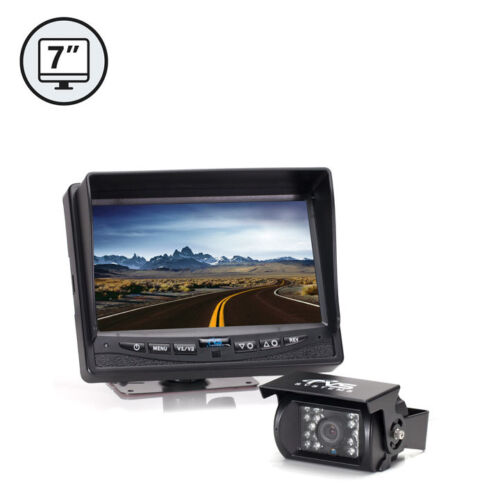 Rear View Backup Camera System 7&#034; Monitor, RV, Truck [Certified Refurbished]