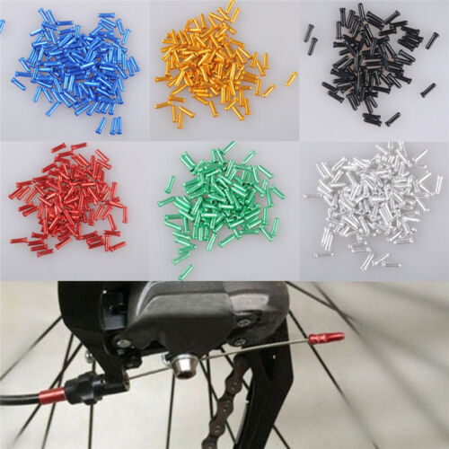 Fantasy Bike Bicycle Brake Shifter Derailleur Inner Cable Wire End Cap Crimps DC 