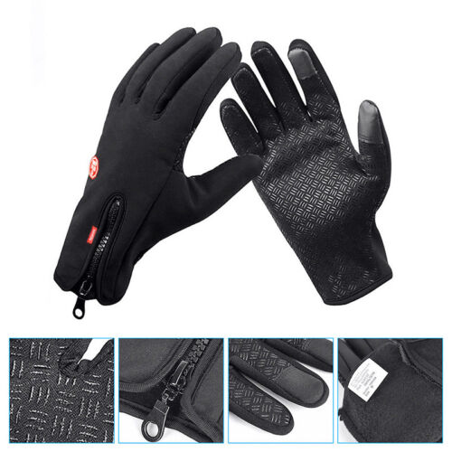 Men Women Winter Warm Windproof Waterproof Thermal Touch Screen Gloves MittUULK 