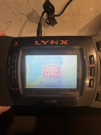 Atari Lynx II System PAG-0401 Handheld Console Near Complete CIB TESTED + Games