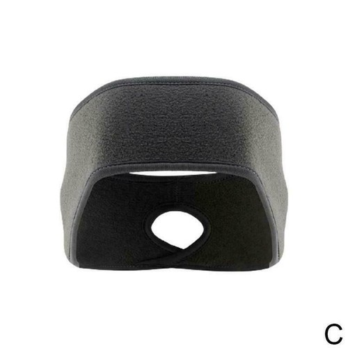 Details about / Outdoor Fleece Ponytail Headband Yoga Running Fitness x Sweatband Warmer 1 T8K3
