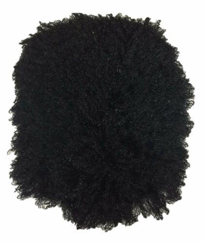 Fake Black Hairy Chest Hair for Hunk 20s 60s 70s 80s Fancy Dress Accessories 