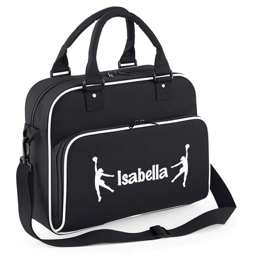 Personalised Netball Bag Girls Kids Shoulder Bag kit bib post net ball 145