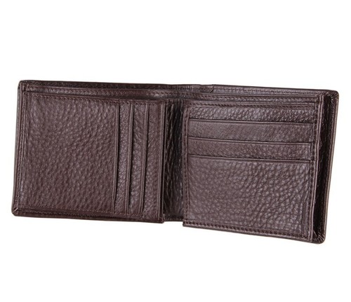 J.M.D Genuine Cow Leather Bifold Purse Credit Card Holder Wallet Billfold