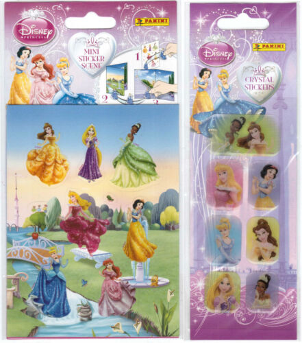 Disney Mini sticker Scene Sticker Neu OVP 2 x Princess  Aufkleber