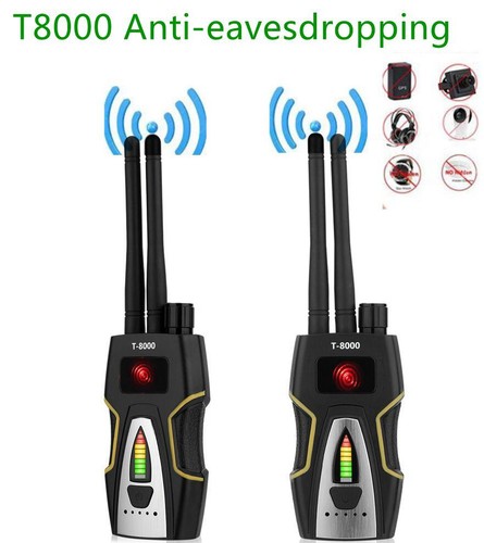 T8000 Anti-Spy RF Tracker Camera GSM GPS Bug Detector wireless positioning