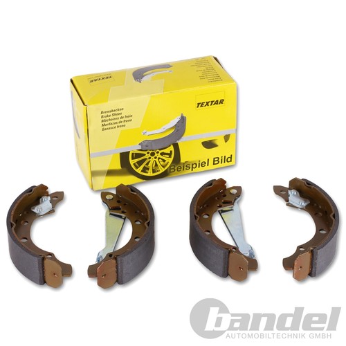 Textar zapatas conjunto de freno de tambor atrás 91031100 Citroën