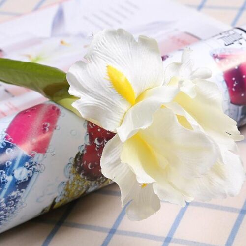 30Heads Artificial Fake Silk Flowers Rose Wedding Bride Bouquet Party Home Decor 