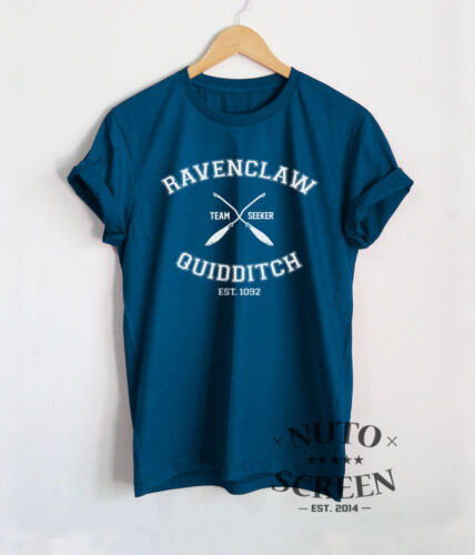 Serdaigle Quidditch Shirt équipe T Shirt Harry Potter Vêtements T-shirt unisexe T-Shirt
