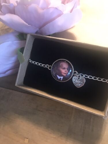 Personalised Photo Bracelet Gift Idea Dad Step Dad Grandad Fathers Day Present