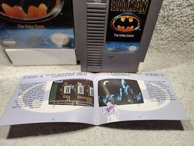 Batman: The Video Game (NES, 1990) *CIB + Case Protector* VGC* Tested* VINTAGE!