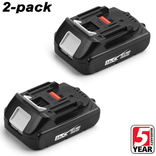 Details about  / 2x 3.0AH Extended Capacity Battery For Makita BL1820B 18 Volt LXT BL1830 BL1815