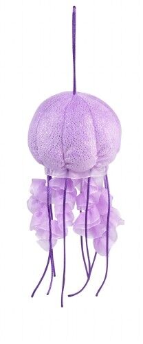 Ravensden Peluche Púrpura medusas 18CM-FR043JF De Peluche Suave Animal Lindo Brillante