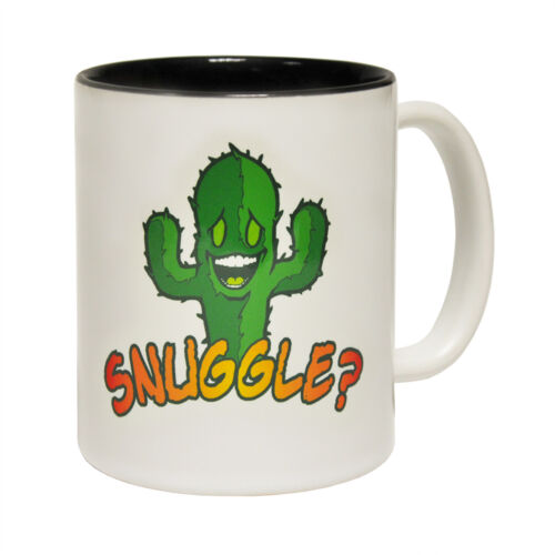 Snuggle Cactus Design Tea Novelty Joke Cartoon Humour MUG birthday funny gift
