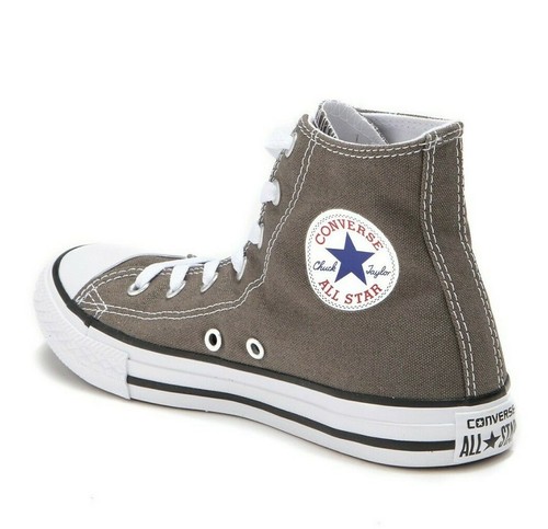 KID/'S CONVERSE ALL STAR 3J793 HI CHARCOAL GREY CASUAL SHOE