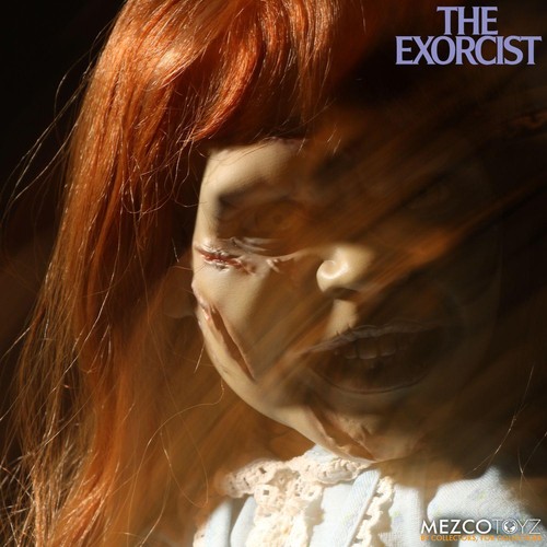 Premium personaggio horror BAMBOLA 38cm LIVING DEAD DOLLS BAMBOLA Exorcist megascale Regan
