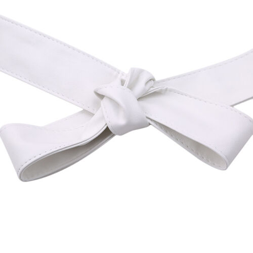 Soft Color Wide Corset  Strap Belts For Women Bow Dress Belt SA