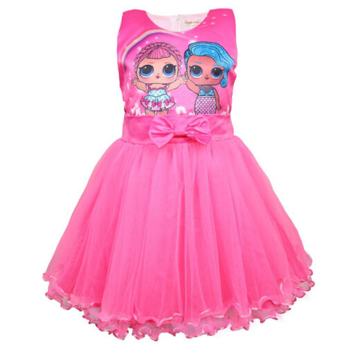 Hot Kids LoL Surprise Doll Girls Princess Dress Party Pageant Holiday festival
