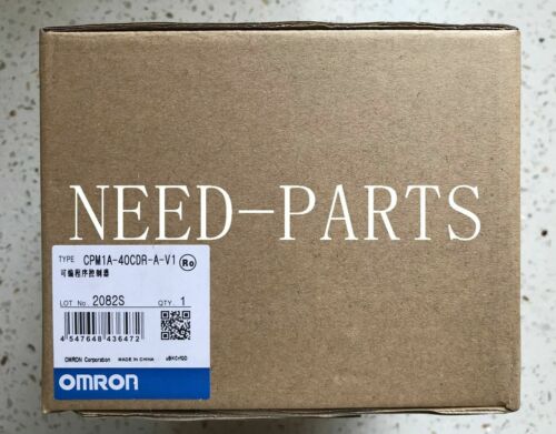 New In Box OMRON CPM1A-40CDR-A-V1 PLC Module 