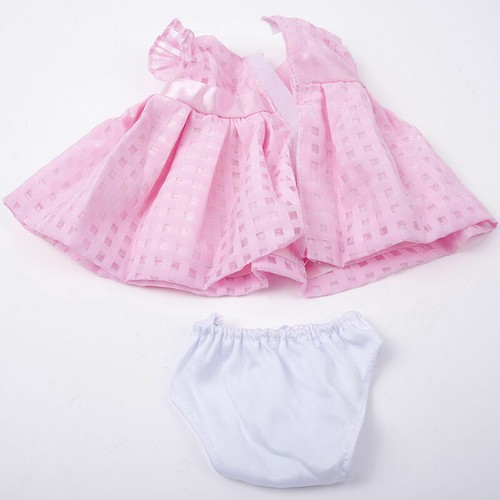 Handmade Pink Bowknot Summer Dress Doll Clothes fits 18 inch Toy Doll New W1H3