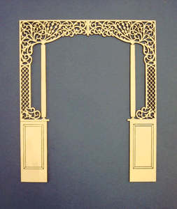 Dollhouse Miniature 1:12 Scale Room Divider 8/" ceiling