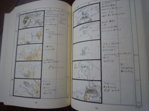 The Castle of Cagliostro Lupin the 3rd Ghibli Storyboardsart book JAPAN ANIME 
