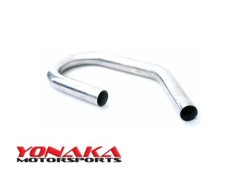 Yonaka 2.5" Polished Stainless Steel U UJ Exhaust Piping Tubing Bend Pipe 