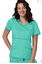 Pop Stretch Adar Medical Scrub Set Sea Glass Pant 3100//VNeck Top 3200 Medium