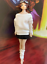 1//12 Scale Female Clothes Fashion Top/&Skirt/&Socks 2 Colors F 6/" Action Figure