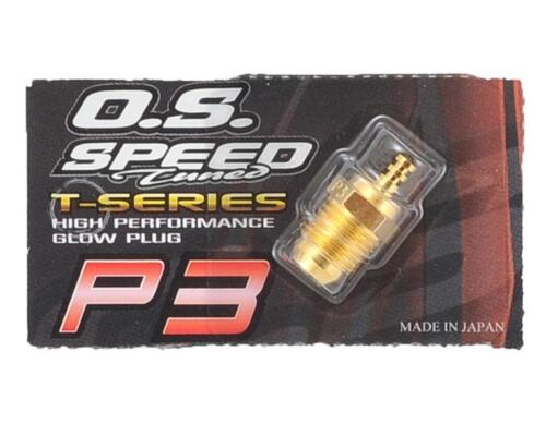 New OS O.S P3 P 3 Turbo Gold Nitro Glow Plug Speed Ultra Hot 71642720 12 Pack