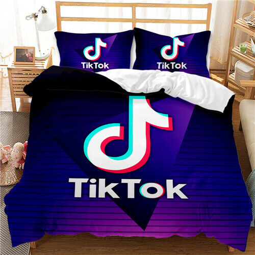 Bettbezug Bettbezüge Kissenbezug 3DSingle double 3D TikTok Fashion Bettbezug