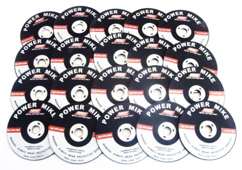 20 ATE PRO POWER MIKE 3" AIR CUT-OFF WHEELS DISC 1/16" THICK METAL CUTTING 40146 