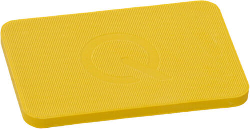 greenteQ 100x Trageklötze 40x60x4mm gelb Unterlegplatten Distanzklötze
